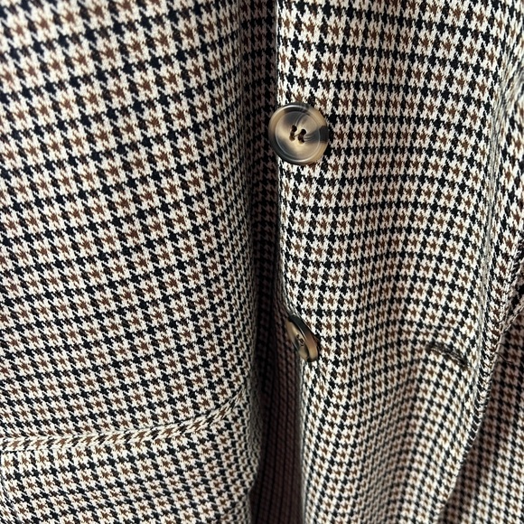 Maurices Black and White Blazer Professional Tailored Jacket - Picture 3 of 4